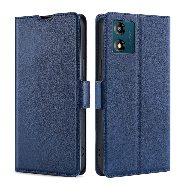 Ultra-thin Voltage Side Buckle Horizontal Flip Leather Phone Case