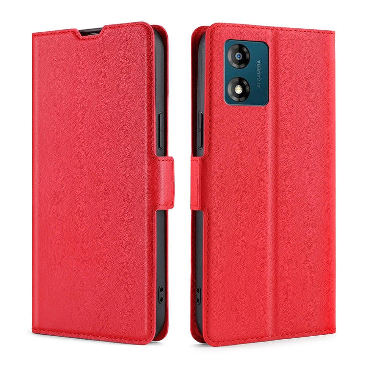 Ultra-thin Voltage Side Buckle Horizontal Flip Leather Phone Case