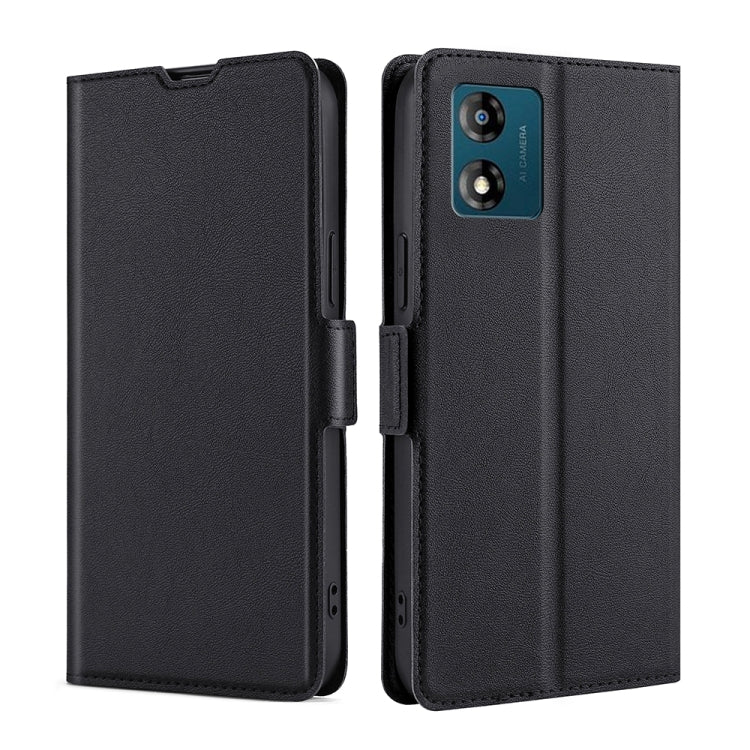 Ultra-thin Voltage Side Buckle Horizontal Flip Leather Phone Case