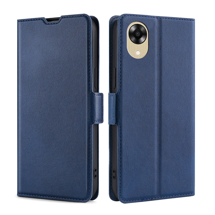 Ultra-thin Voltage Side Buckle Horizontal Flip Leather Phone Case