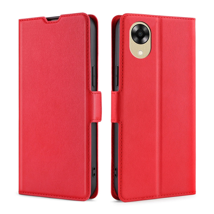 Ultra-thin Voltage Side Buckle Horizontal Flip Leather Phone Case