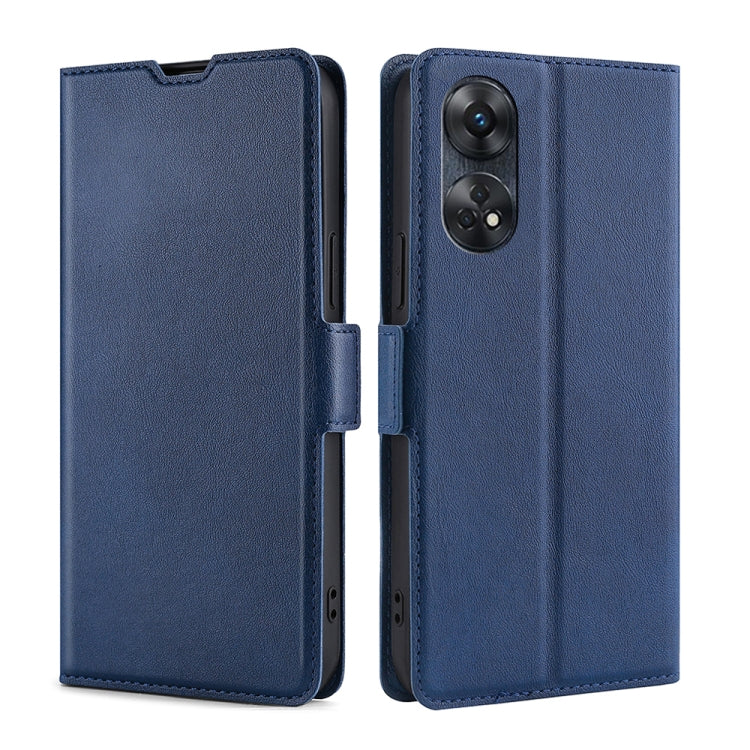 Ultra-thin Voltage Side Buckle Horizontal Flip Leather Phone Case