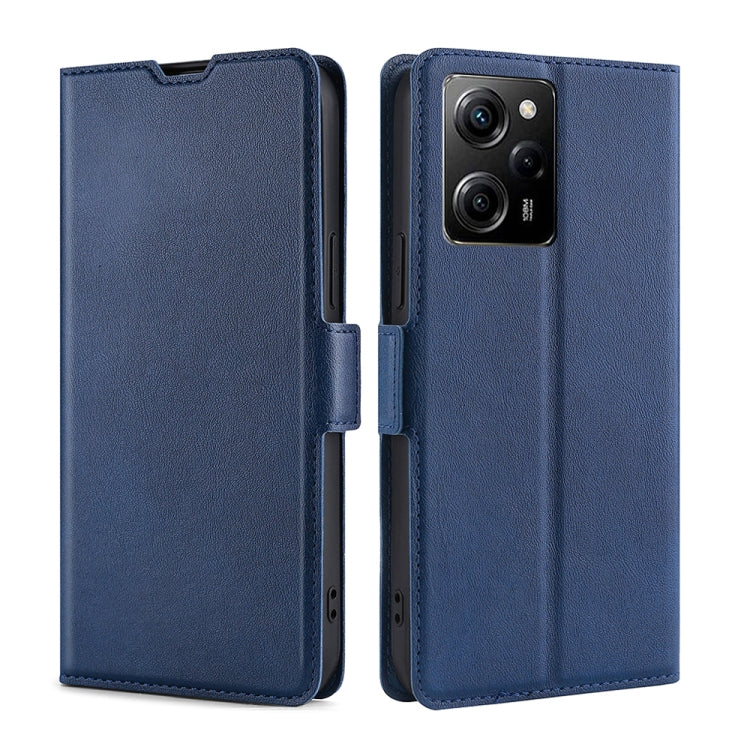 Ultra-thin Voltage Side Buckle Horizontal Flip Leather Phone Case