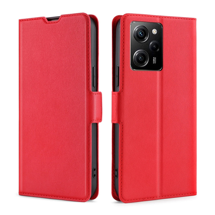 Ultra-thin Voltage Side Buckle Horizontal Flip Leather Phone Case