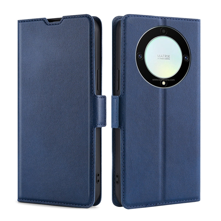 Ultra-thin Voltage Side Buckle Horizontal Flip Leather Phone Case