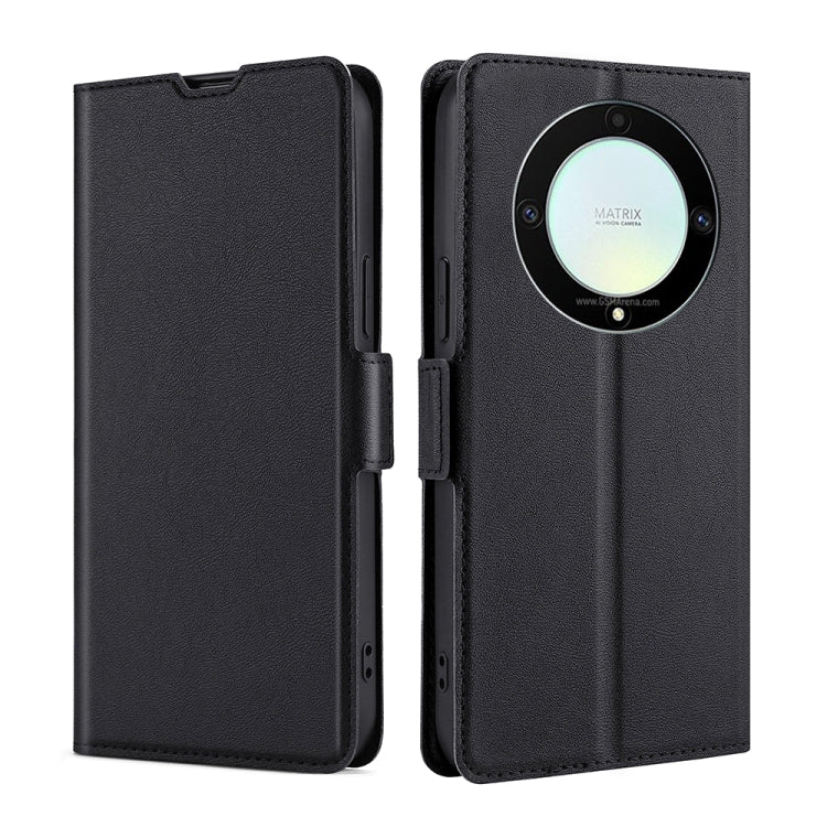 Ultra-thin Voltage Side Buckle Horizontal Flip Leather Phone Case