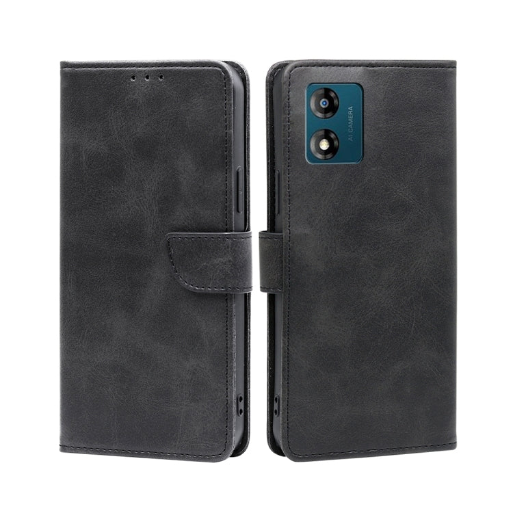 Calf Texture Buckle Flip Leather Phone Case