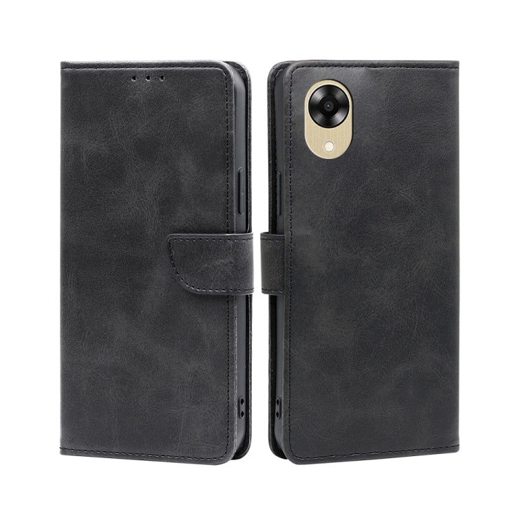 Calf Texture Buckle Flip Leather Phone Case