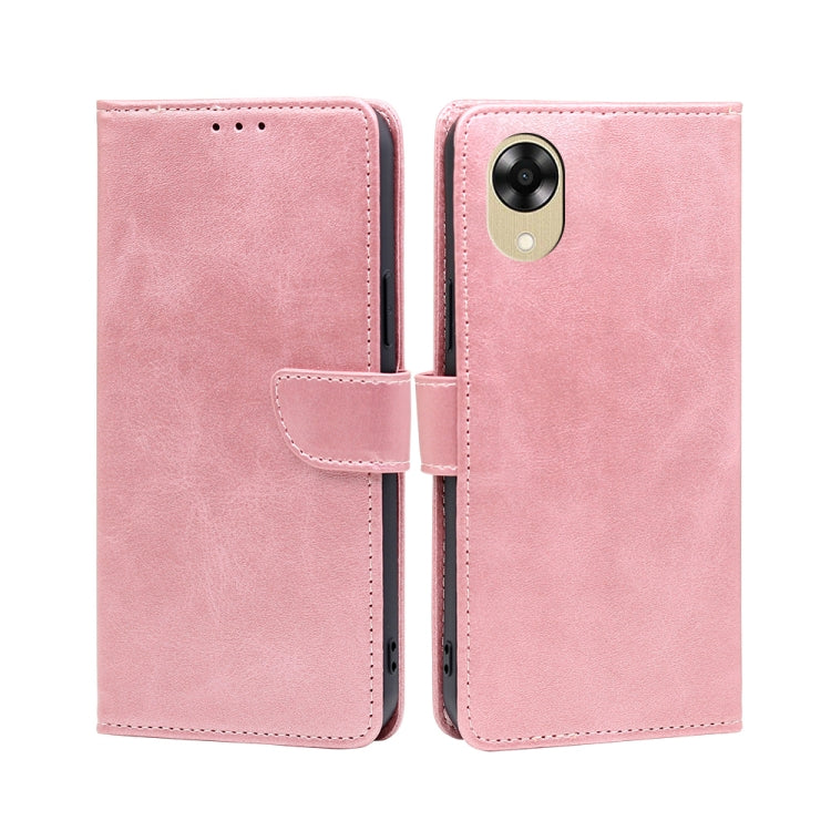 Calf Texture Buckle Flip Leather Phone Case