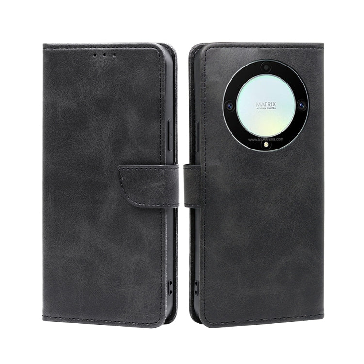 Calf Texture Buckle Flip Leather Phone Case