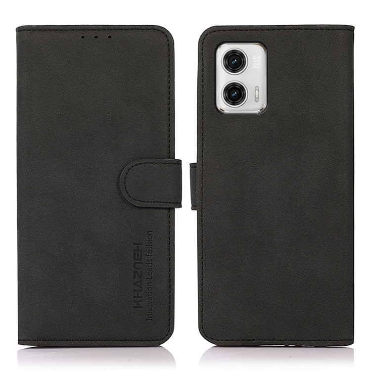 KHAZNEH Matte Texture Leather Phone Case