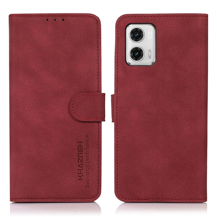 KHAZNEH Matte Texture Leather Phone Case