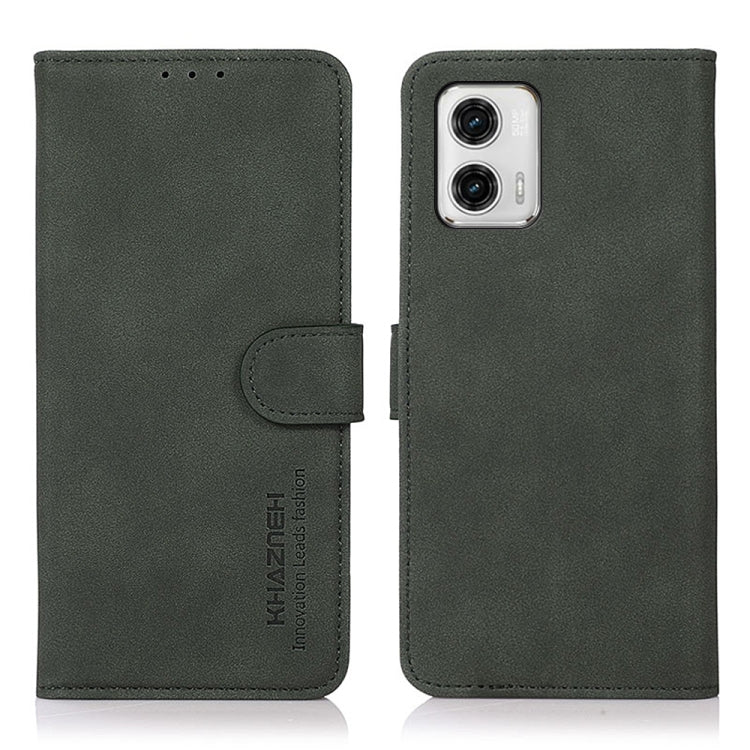 KHAZNEH Matte Texture Leather Phone Case