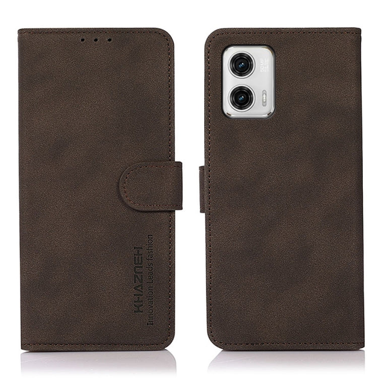 KHAZNEH Matte Texture Leather Phone Case