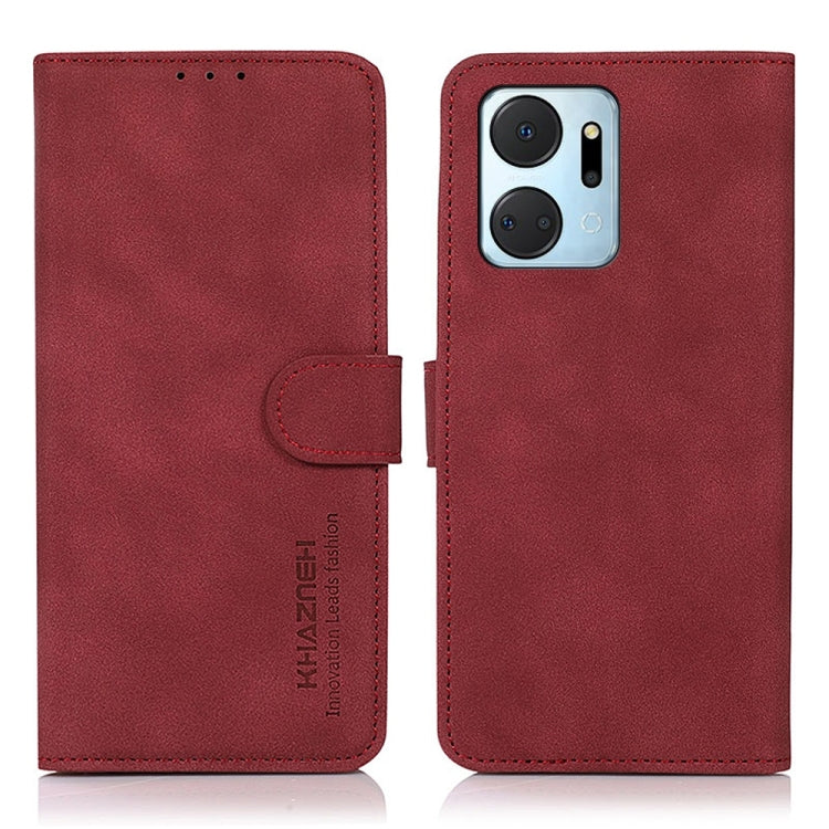 KHAZNEH Matte Texture Leather Phone Case