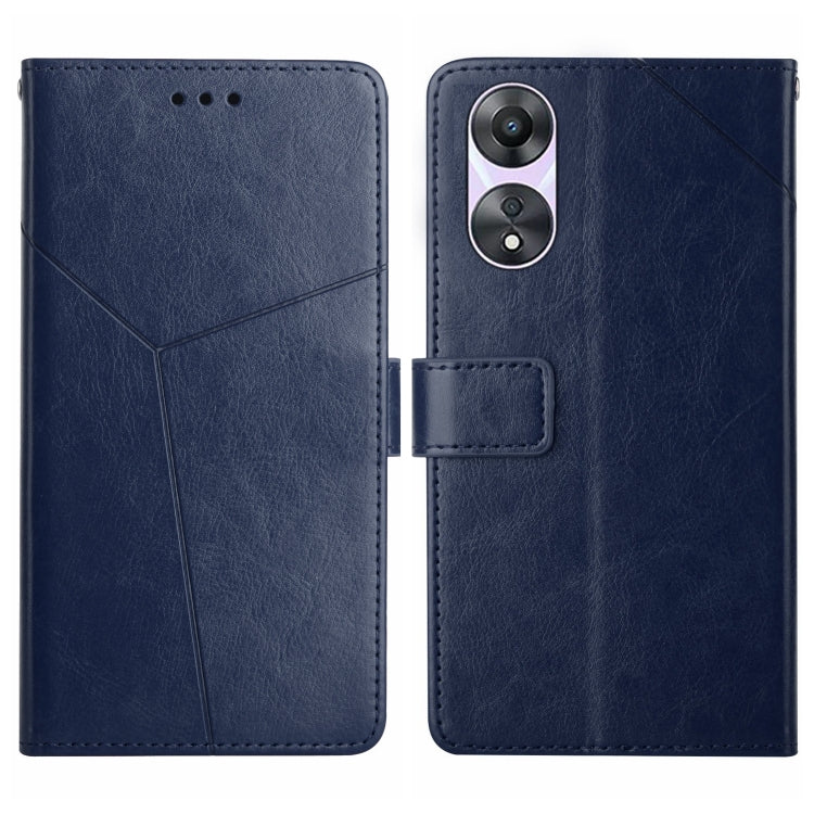 HT01 Y-shaped Pattern Flip Leather Phone Case, For OPPO Reno8 T 5G/A1 Pro 5G, For Xiaomi 13 Lite, For Samsung Galaxy A24 4G