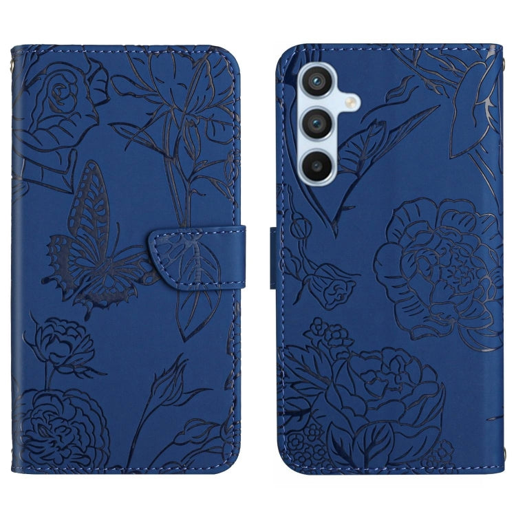 HT03 Skin Feel Butterfly Embossed Flip Leather Phone Case, For OPPO Reno8 T 5G/A1 Pro 5G, For Xiaomi 13 Lite, For Samsung Galaxy A24 4G