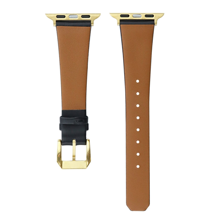 Silk Leather Watch Band, For Apple Watch Series 8&7 41mm / SE 2&6&SE&5&4 40mm, For Apple Watch Ultra 49mm / Series 8&7 45mm / SE 2&6&SE&5&4 44mm