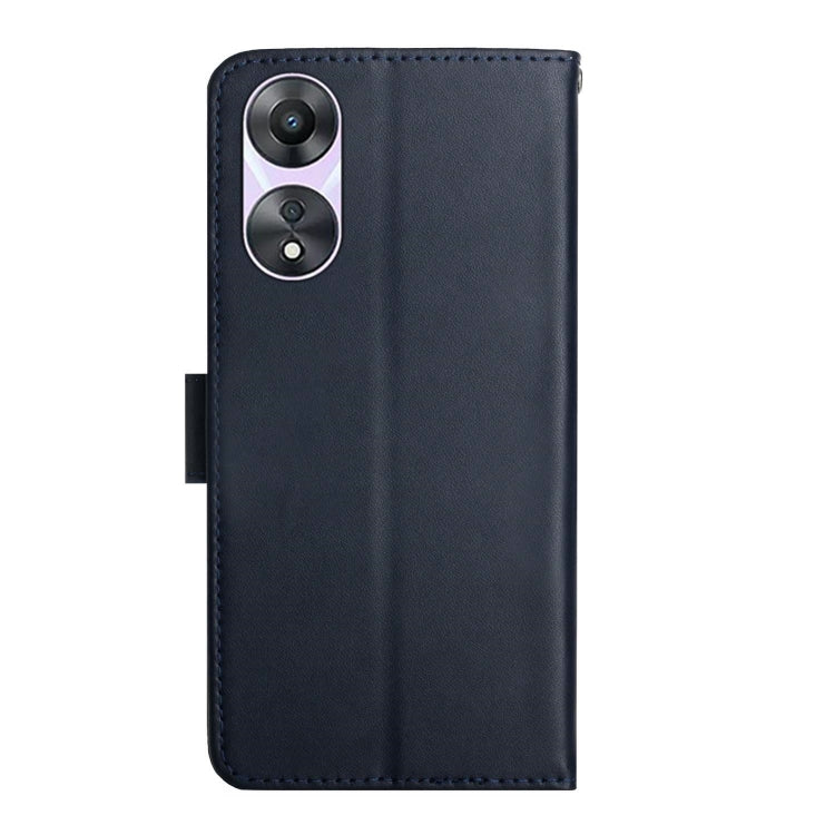 Genuine Leather Fingerprint-proof Flip Phone Case, For OPPO Reno8 T 5G/A1 Pro 5G, For Xiaomi 13 Lite, For Samsung Galaxy A24 4G