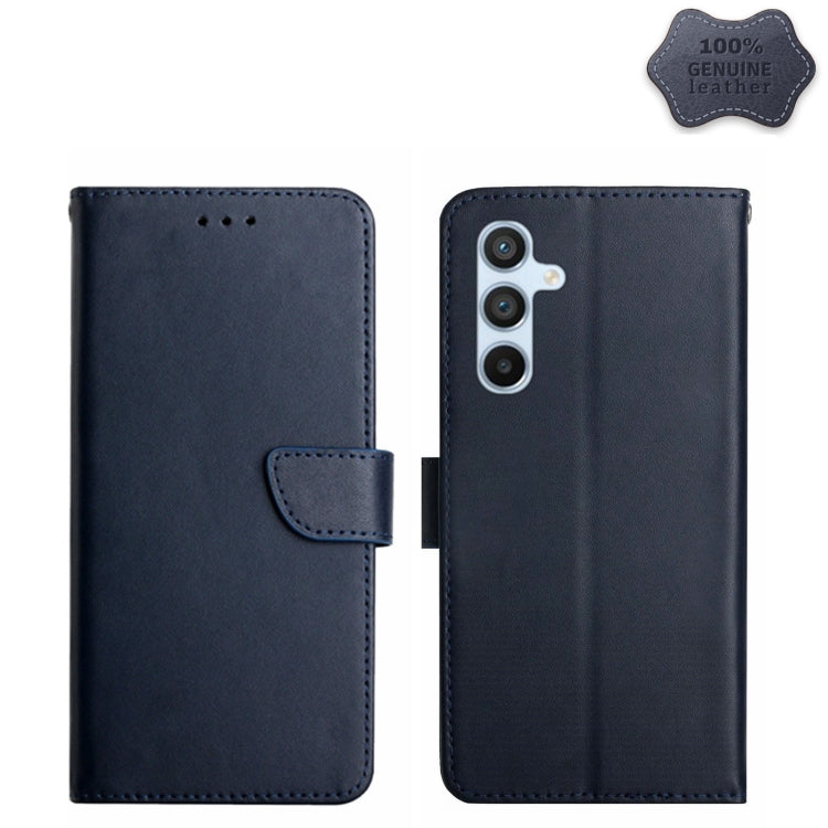 Genuine Leather Fingerprint-proof Flip Phone Case, For OPPO Reno8 T 5G/A1 Pro 5G, For Xiaomi 13 Lite, For Samsung Galaxy A24 4G