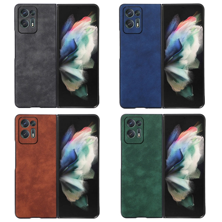 Morocco Texture PU Shockproof Phone Case, For OPPO Find N2, For OPPO Find N2 Flip