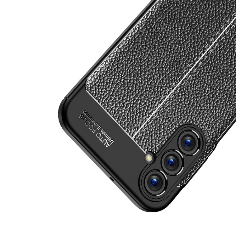 Litchi Texture Shockproof TPU Phone Case