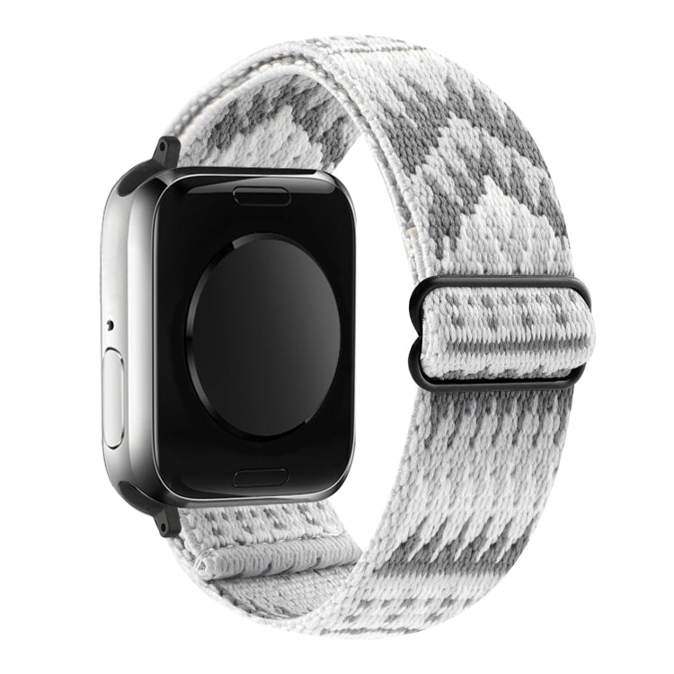 Ethnic Style Buckle Elastic Watch Band, For Apple Watch Series 7 41mm / 6 &amp; SE &amp; 5 &amp; 4 40mm, For Apple Watch Ultra 49mm / Series 8&amp;7 45mm / SE 2&amp;6&amp;SE&amp;5&amp;4 44mm