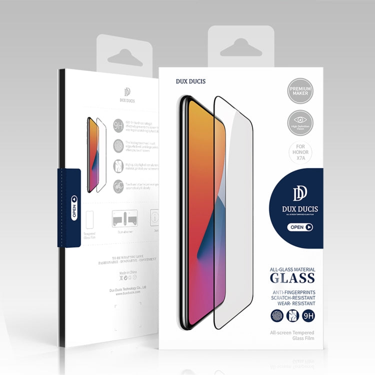 10pcs DUX DUCIS 0.33mm 9H Medium Alumina Tempered Glass Film, For Honor X7a, For Honor X8a, For Motorola Moto G13 / G23, For Motorola Moto G73, For OPPO A78 5G, For Xiaomi Redmi 11A / 12C, For Samsung Galaxy A24 4G