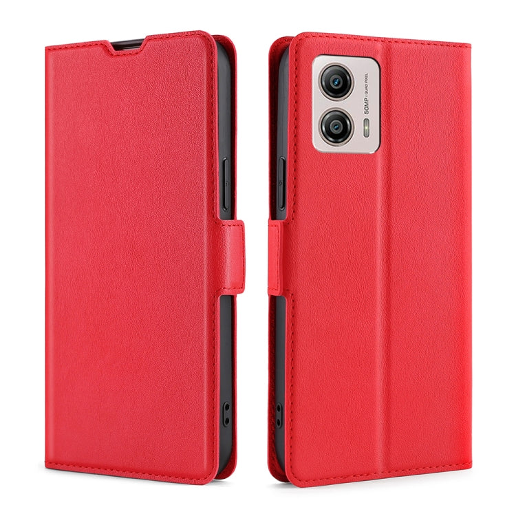 Ultra-thin Voltage Side Buckle Horizontal Flip Leather Phone Case