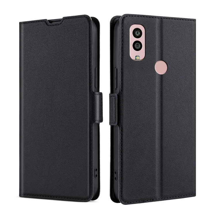 Ultra-thin Voltage Side Buckle Horizontal Flip Leather Phone Case