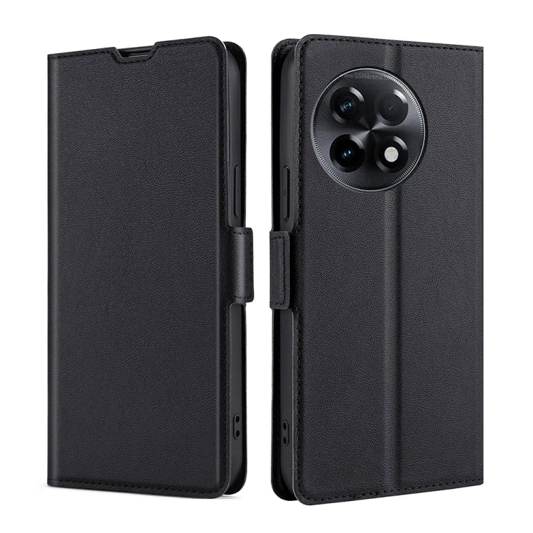 Ultra-thin Voltage Side Buckle Horizontal Flip Leather Phone Case