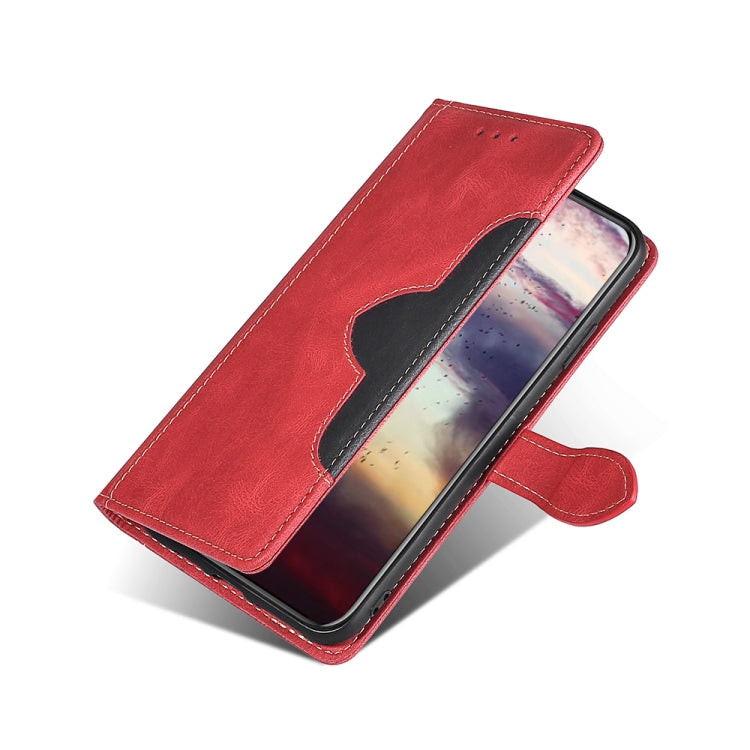 Skin Feel Magnetic Buckle Leather Phone Case, For Motorola Moto G53 5G/G13 4G/G23 4G, For Motorola Moto G73 5G, For OPPO Reno8 T 5G/A1 Pro 5G, For Xiaomi Redmi 12C 4G, For Kyocera Android One S10, For OnePlus Ace 2/11R