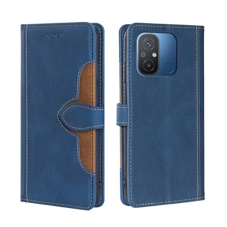 Skin Feel Magnetic Buckle Leather Phone Case, For Motorola Moto G53 5G/G13 4G/G23 4G, For Motorola Moto G73 5G, For OPPO Reno8 T 5G/A1 Pro 5G, For Xiaomi Redmi 12C 4G, For Kyocera Android One S10, For OnePlus Ace 2/11R