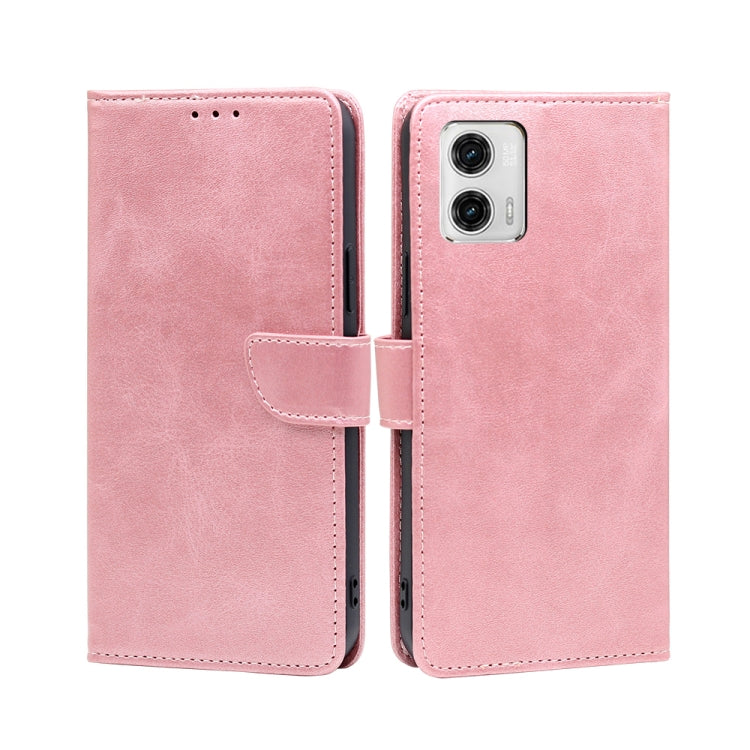 Calf Texture Buckle Flip Leather Phone Case