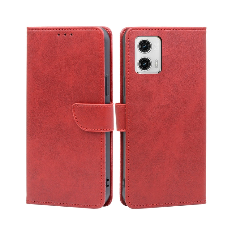 Calf Texture Buckle Flip Leather Phone Case