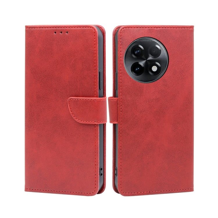 Calf Texture Buckle Flip Leather Phone Case