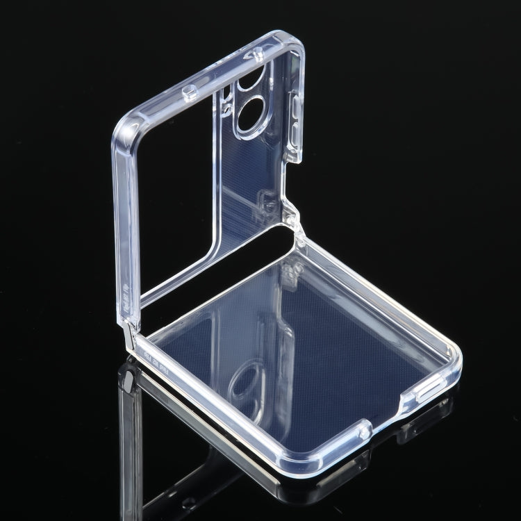 0.75mm Ultra-thin Transparent TPU Phone Case, For OPPO Find N2 Flip