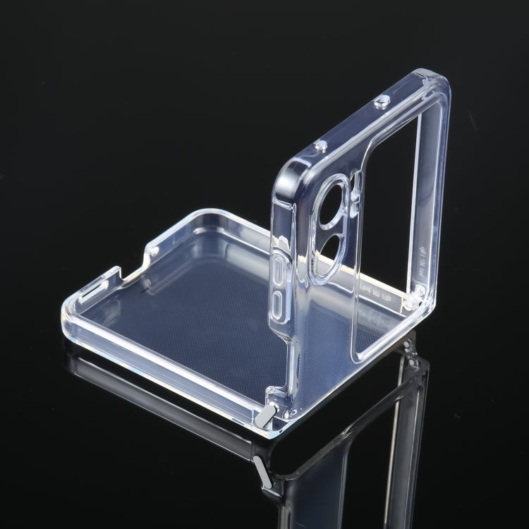 0.75mm Ultra-thin Transparent TPU Phone Case, For OPPO Find N2 Flip