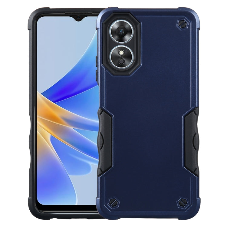 Non-slip Shockproof Armor Phone Case, For OPPO A17