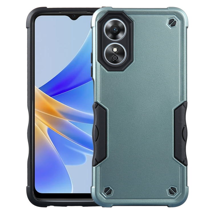 Non-slip Shockproof Armor Phone Case, For OPPO A17