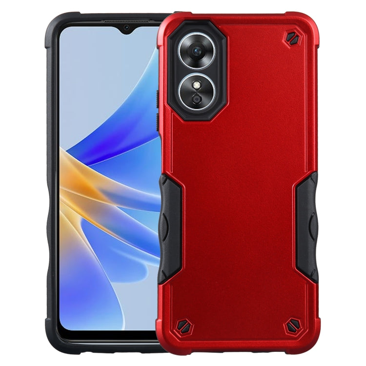 Non-slip Shockproof Armor Phone Case, For OPPO A17