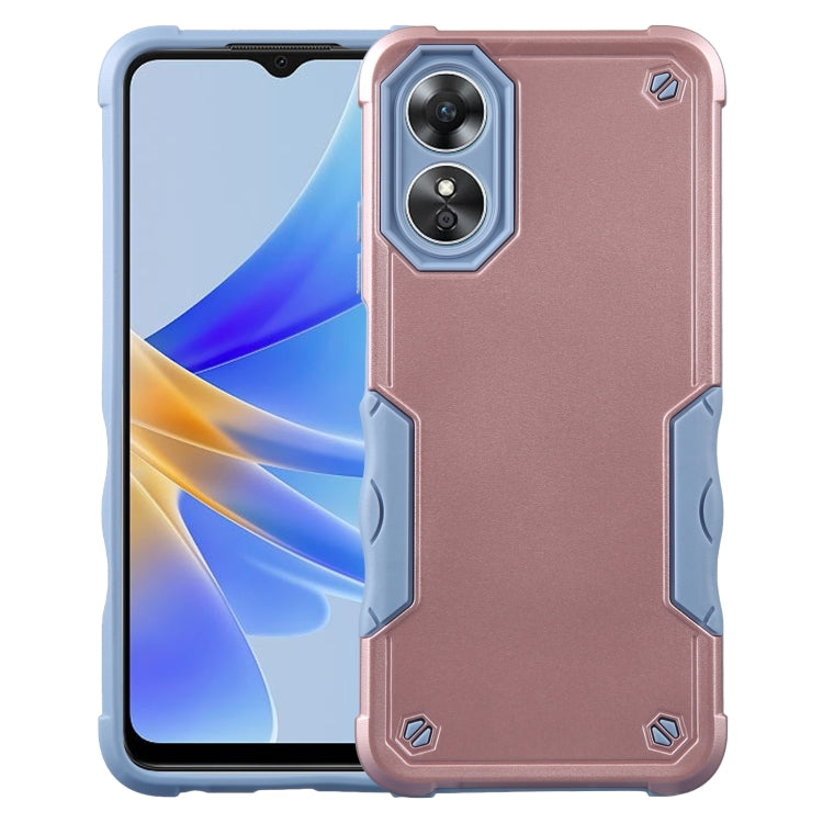 Non-slip Shockproof Armor Phone Case, For OPPO A17