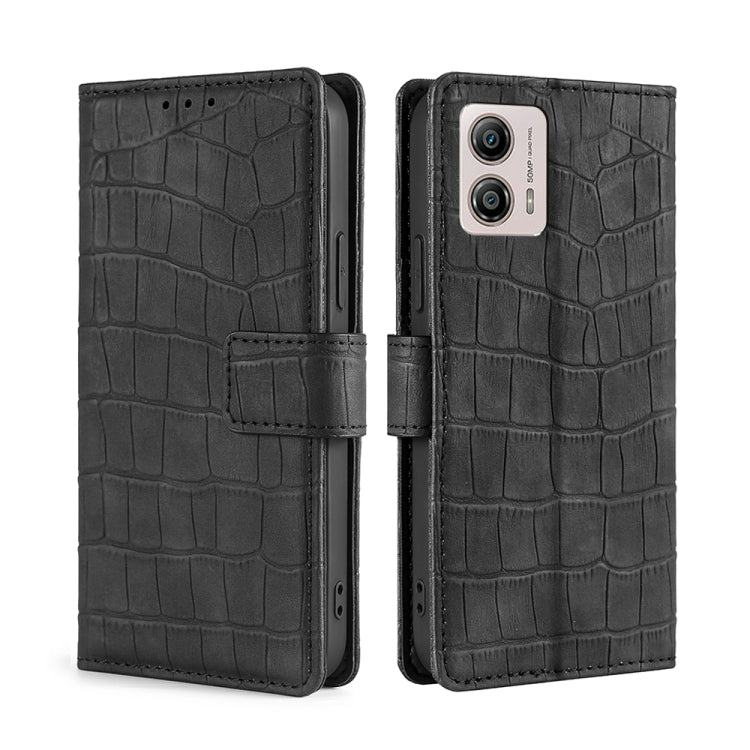 Skin Feel Crocodile Magnetic Clasp Leather Phone Case