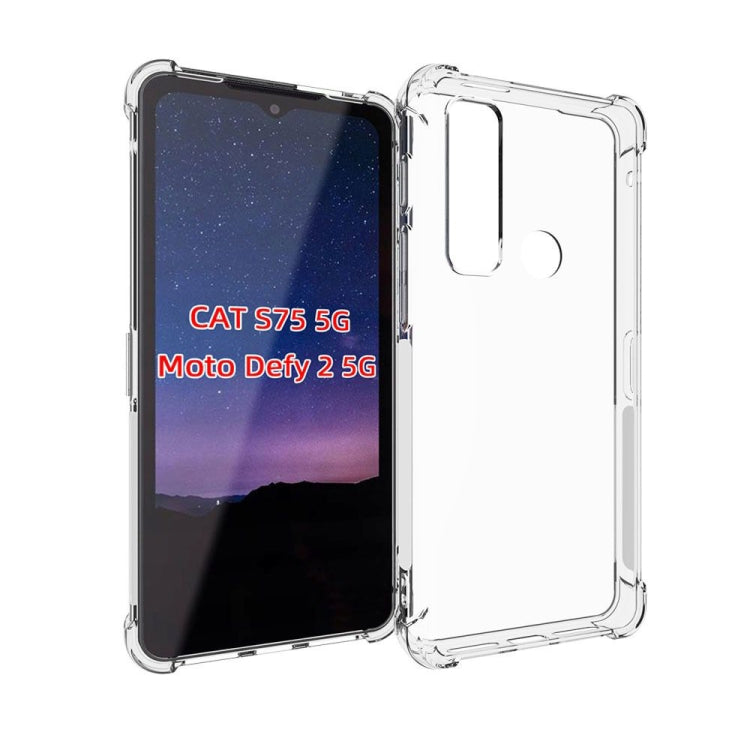 Shockproof Non-slip Thickening TPU Phone Case, For OPPO A17, For OPPO A57, For Realme C33, For CAT S75 5G / Motorola Defy 2, For Xiaomi Redmi Note 12 Global