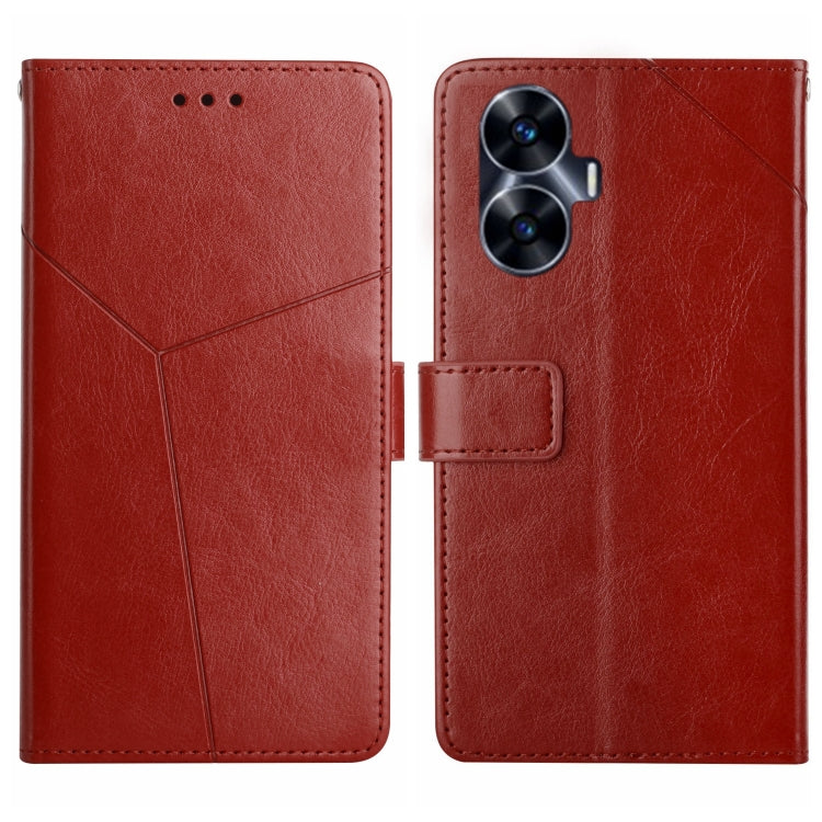 HT01 Y-shaped Pattern Flip Leather Phone Case