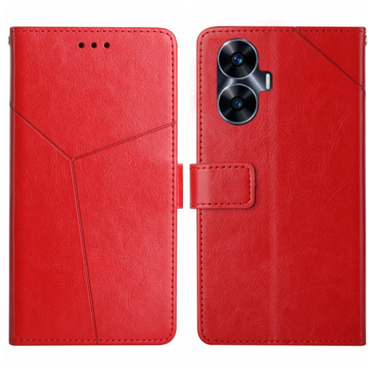 HT01 Y-shaped Pattern Flip Leather Phone Case
