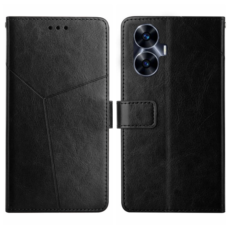 HT01 Y-shaped Pattern Flip Leather Phone Case