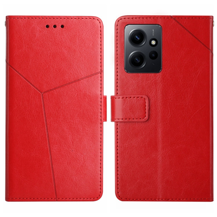 HT01 Y-shaped Pattern Flip Leather Phone Case