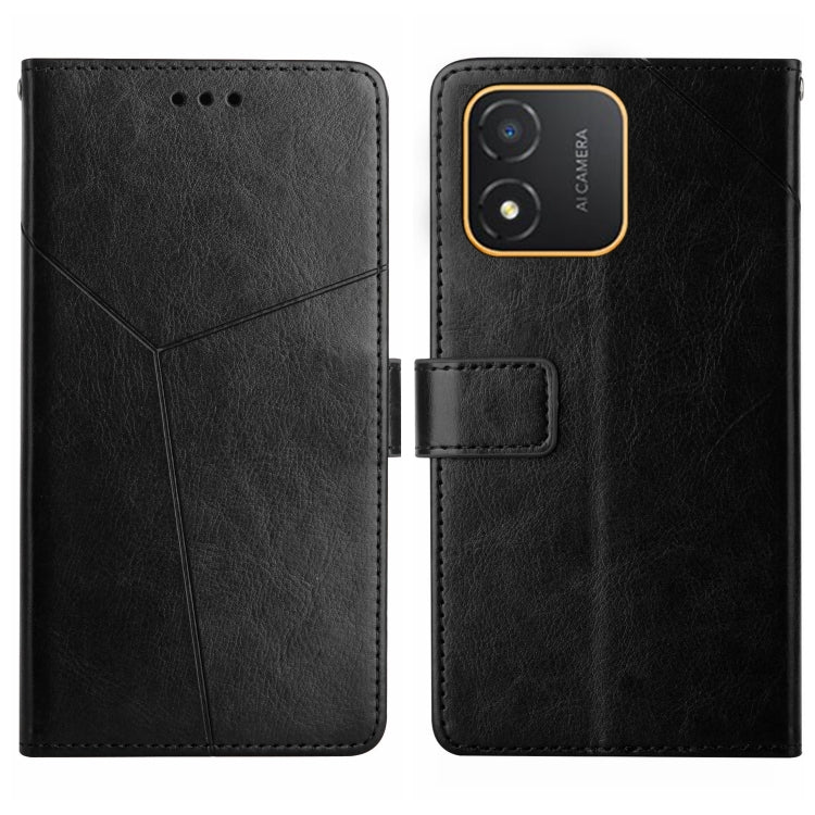 HT01 Y-shaped Pattern Flip Leather Phone Case