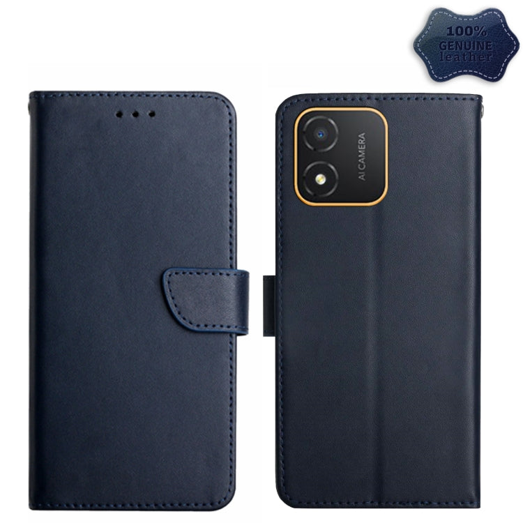 Genuine Leather Fingerprint-proof Flip Phone Case, For Realme C55, For Xiaomi Redmi Note 12 4G Global, For Honor X9a 5G / Magic5 Lite, For Honor X5 4G